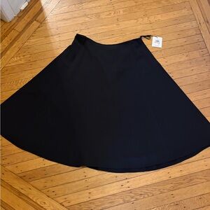 Calvin Klein Classic Black A-Line Skirt